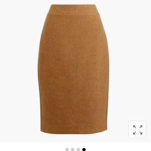 JCrew Double serge wool midi skirt, size 6